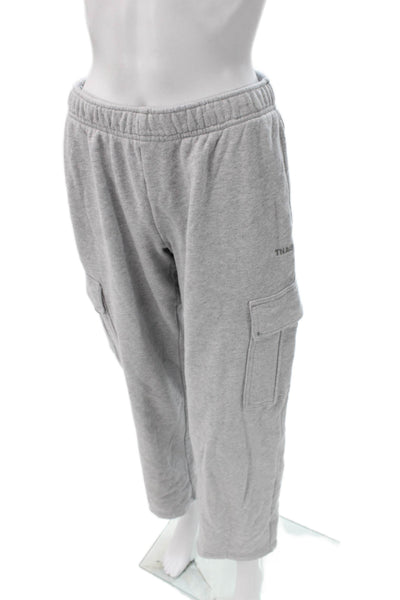 TNA Womens Gray Sweatpants Drawstring Cotton Size S