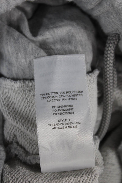 TNA Womens Gray Sweatpants Drawstring Cotton Size S