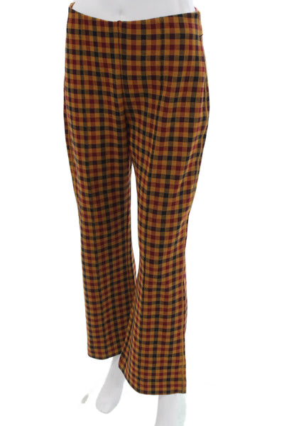 Philosophy By Republic Women Dress Pants Multicolor Check Pull On Size M