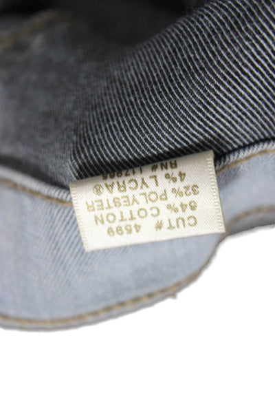 J Brand Women Skinny Jeans Blue Mid Rise Cotton Blend Inseam 29 Size 28