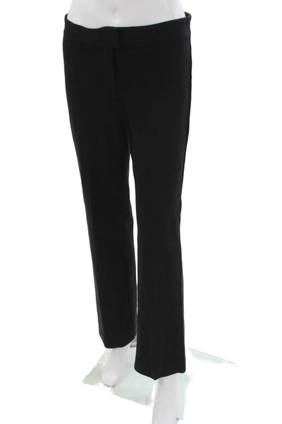 Theory Womens Black Dress Pants Viscose Inseam 29 Size 4