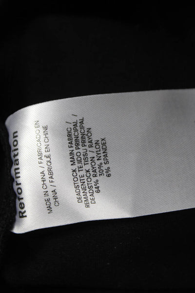 Reformation Women Dress Pants Black Size XS