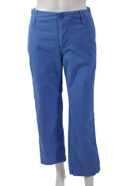 J Crew Womens Blue Chino Pants Petite Size 23