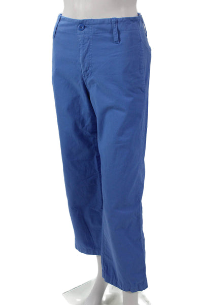 J Crew Womens Blue Chino Pants Petite Size 23