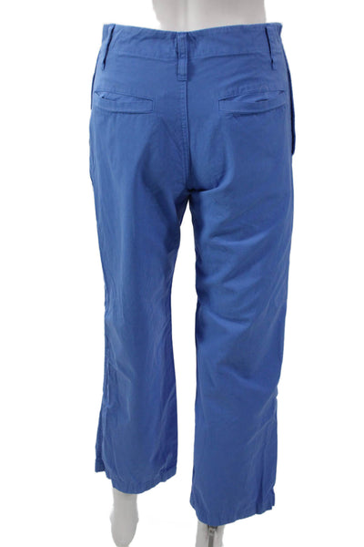 J Crew Womens Blue Chino Pants Petite Size 23