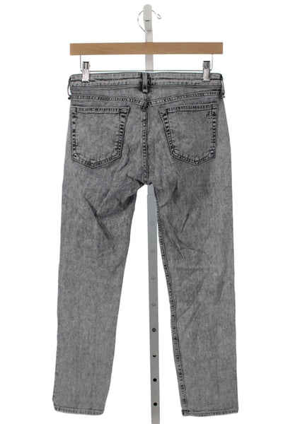 Rag & Bone Womens Skinny High Rise Gray Jeans Size 23