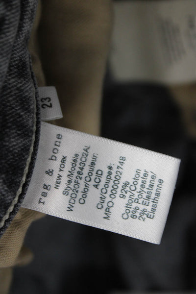 Rag & Bone Womens Skinny High Rise Gray Jeans Size 23