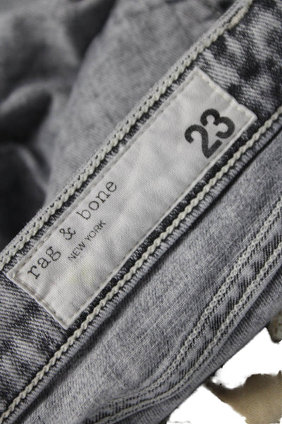 Rag & Bone Womens Skinny High Rise Gray Jeans Size 23