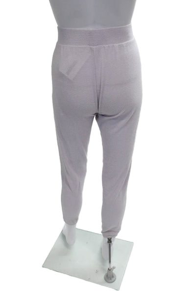 Socialite Womens Purple Jogger Pants Drawstring Waist Size S