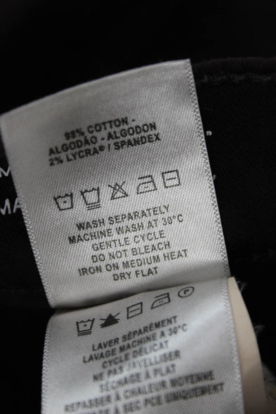 DL1961 Women Straight Jeans Brown Cotton Blend 25 Inseam Size 26