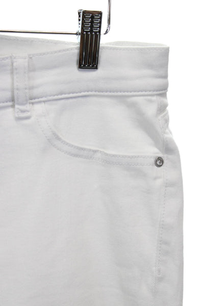 DL1961 Womens Cropped High Rise White Jeans Size 29