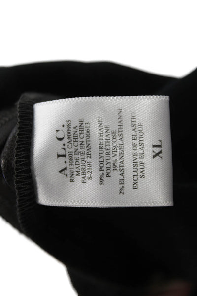 ALC Women Paperbag Shorts Black Size XL