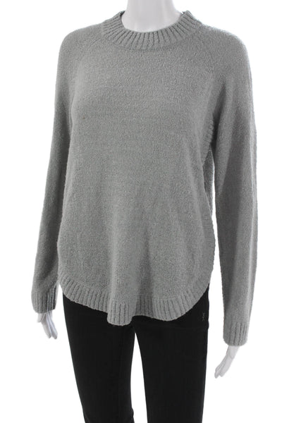 BB Dakota Womens Gray Crew Neck Pullover Sweater Long Sleeve Size XS
