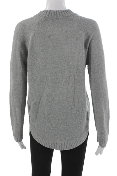 BB Dakota Womens Gray Crew Neck Pullover Sweater Long Sleeve Size XS