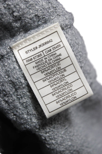 BB Dakota Womens Gray Crew Neck Pullover Sweater Long Sleeve Size XS