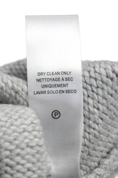 Splendid Womens Pullover Gray Check Crew Neck Long Sleeve Size S