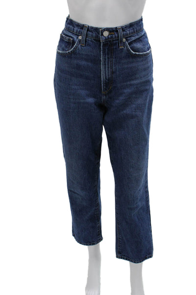 Joes Jeans Womens Blue High Rise Straight Jeans Size 24
