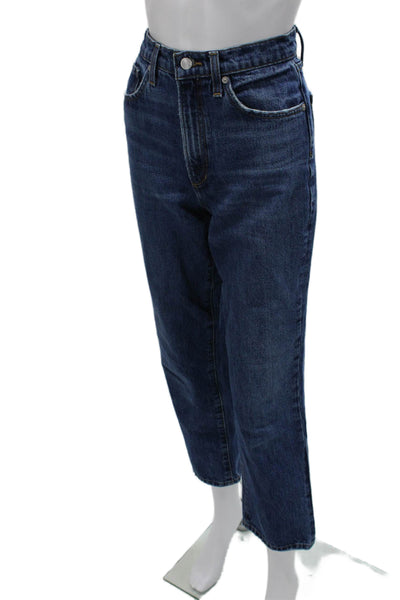 Joes Jeans Womens Blue High Rise Straight Jeans Size 24