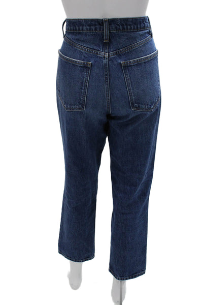 Joes Jeans Womens Blue High Rise Straight Jeans Size 24