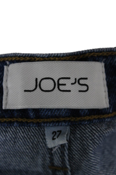 Joes Jeans Womens Blue High Rise Straight Jeans Size 24