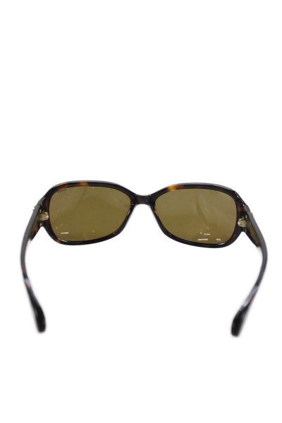 Marc By Marc Jacobs Womens MMJ 022 Polarized Oval Sunglasses Brown