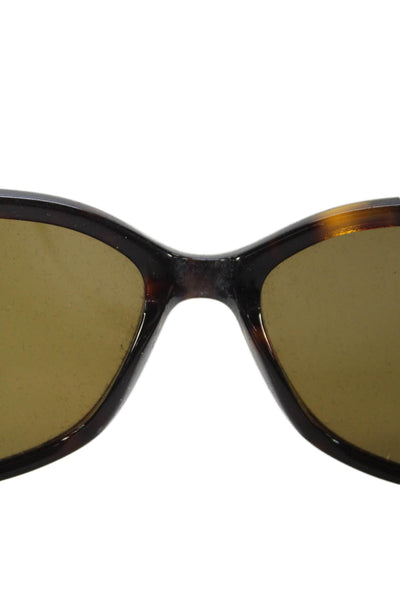 Marc By Marc Jacobs Womens MMJ 022 Polarized Oval Sunglasses Brown