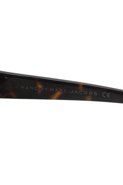 Marc By Marc Jacobs Womens MMJ 022 Polarized Oval Sunglasses Brown