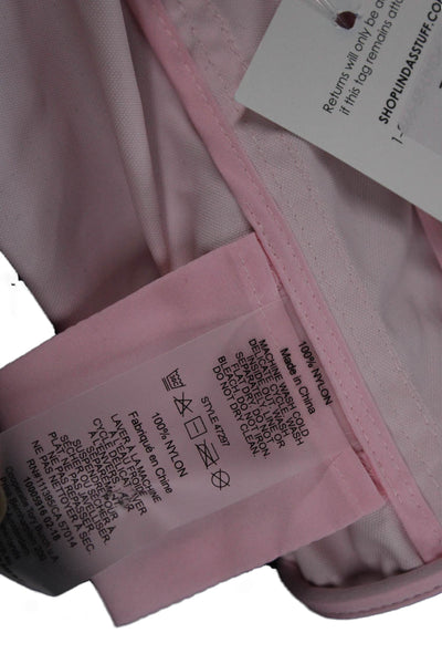 Tory Sport Womens Bomber Jacket Pink Zip Nylon Long Sleeve Size XS