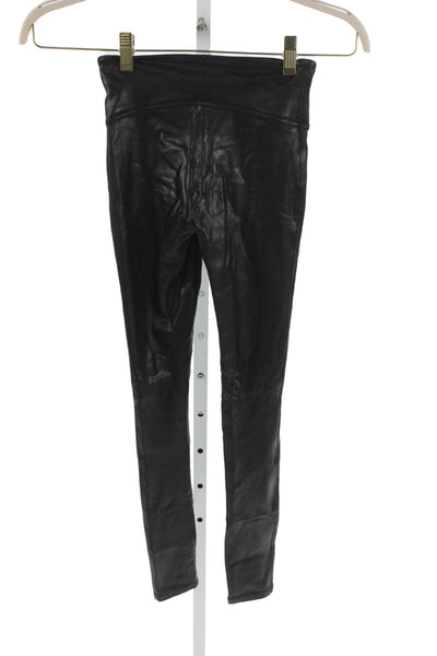 Spanx by Sara Blakely Women Black Nylon Leggings Size XS