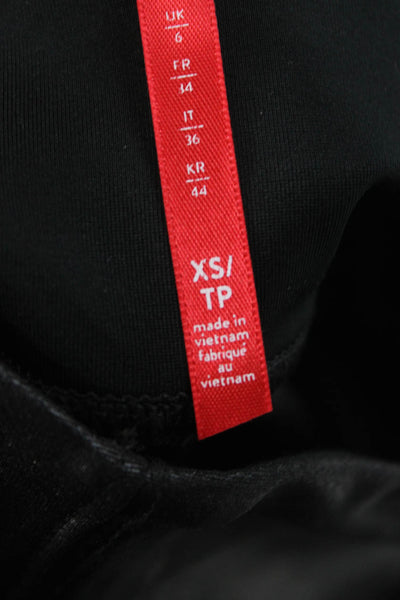 Spanx by Sara Blakely Women Black Nylon Leggings Size XS