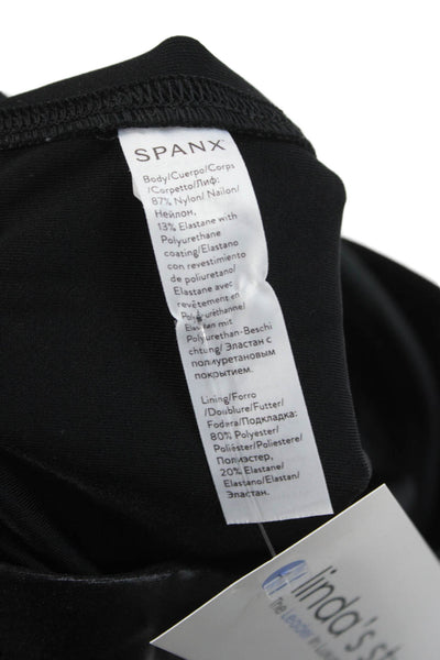 Spanx by Sara Blakely Women Black Nylon Leggings Size XS