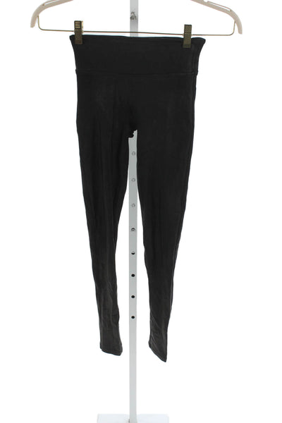 Spanx Womens Black Nylon Leggings Size XS