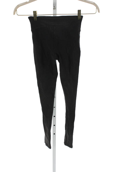 Spanx Womens Black Nylon Leggings Size XS