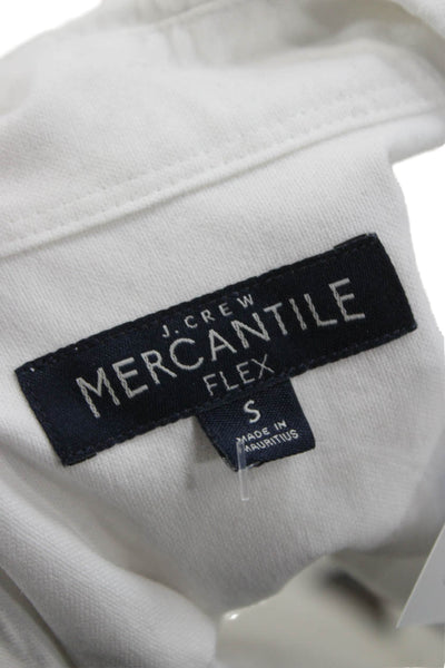 J Crew Womens Cotton White Long Sleeve Shirt Size S