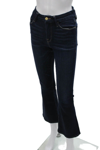 Frame Women Jeans Low Rise Denim Blue Size 26
