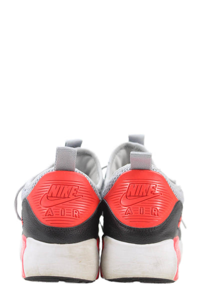 Nike Mens Air Max Slip On Sneakers Shoes Gray Red Size 10.5