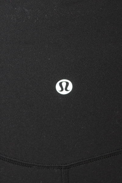 Lululemon Womens Leggings Black Nylon Size XS