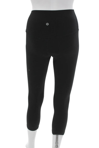 Lululemon Womens Black Nylon Solid Leggings Size XS