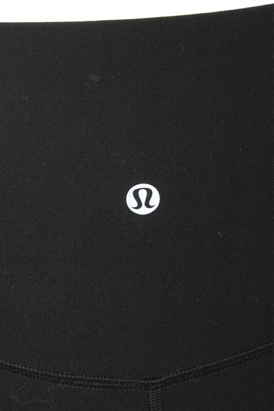 Lululemon Womens Black Nylon Solid Leggings Size XS