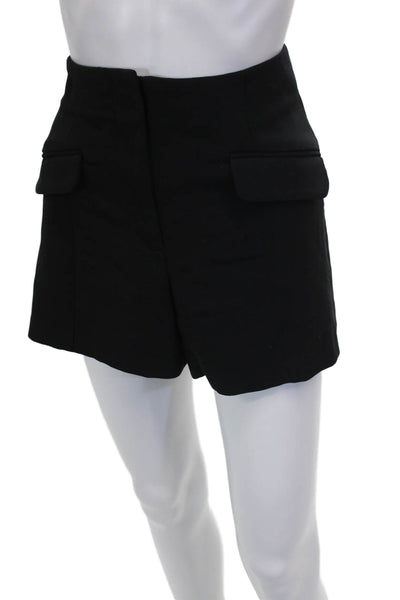 Maeve Anthropologie Womens Black Polyester Shorts Size 4