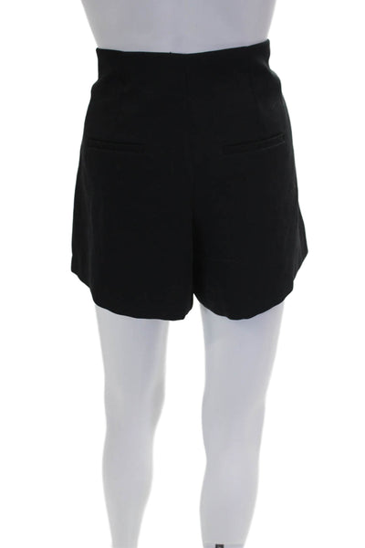 Maeve Anthropologie Womens Black Polyester Shorts Size 4