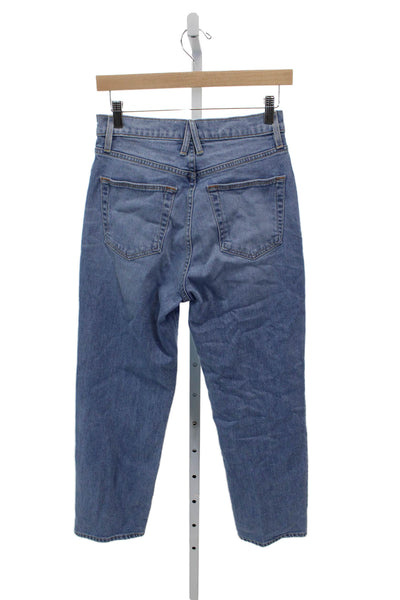 Slvrlake Womens High Rise Blue Denim Jeans Inseam 26 Size 27