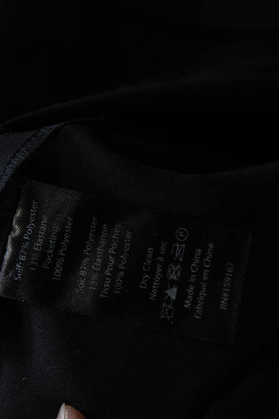 Milly Women Pants Black Polyester Size 6