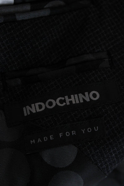 Indochino Mens Gray 100% Wool Blazer Size 42