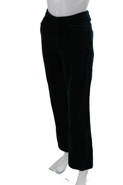 Zadig & Voltaire Women Blue Velvet Pants Size 34