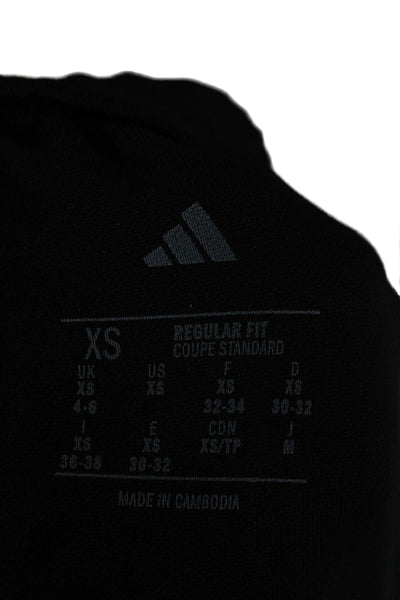 Adidas Women Black Polyester Pants Size XS