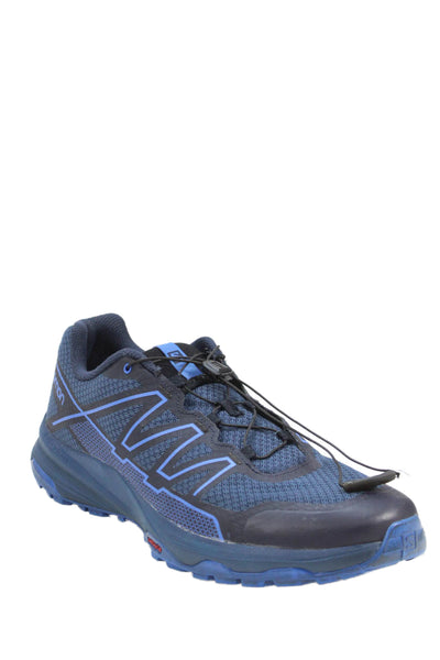 Salomon Mens XA Takeo Trail Running Sneakers Blue Black Size 13