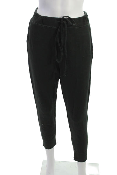 Nili Lotan Women Black Cotton Sweatpants Size S