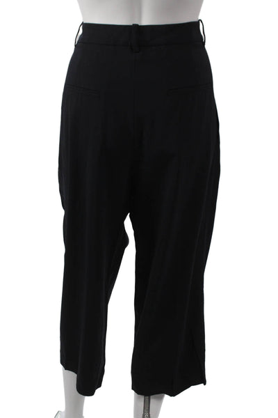 Nili Lotan Womens Black Wool Pants Size 6