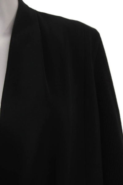 Vince Womens Black Polyester Button Jacket Size 4